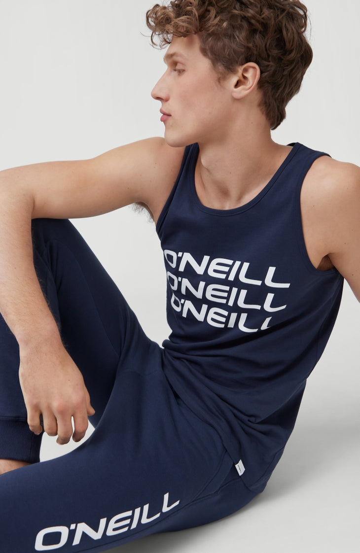 Triple Stack Tanktop | Ink Blue -A