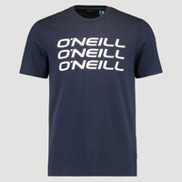 Triple Stack T-Shirt | Ink Blue -A