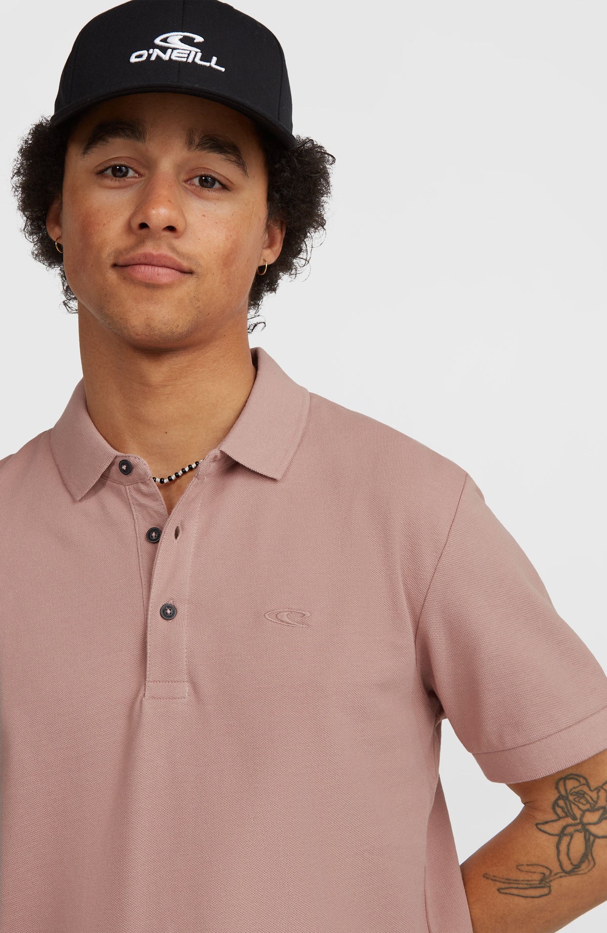 O'Neill Small Logo Polo | Ash Rose