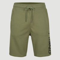 O'Neill Logo Sweatshorts | Deep Lichen Green