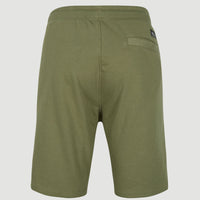 O'Neill Logo Sweatshorts | Deep Lichen Green