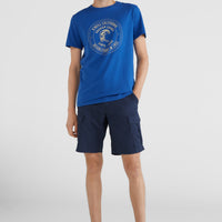 Beach Break Cargo Shorts | Ink Blue -A