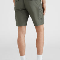 Beach Break Cargo Shorts | Military Green -A