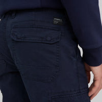 Tapered Cargo Pants | Ink Blue -A