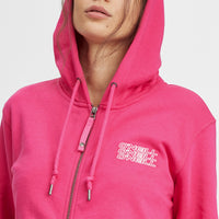 Triple Stack Full Zip Hoodie | Cabaret -A