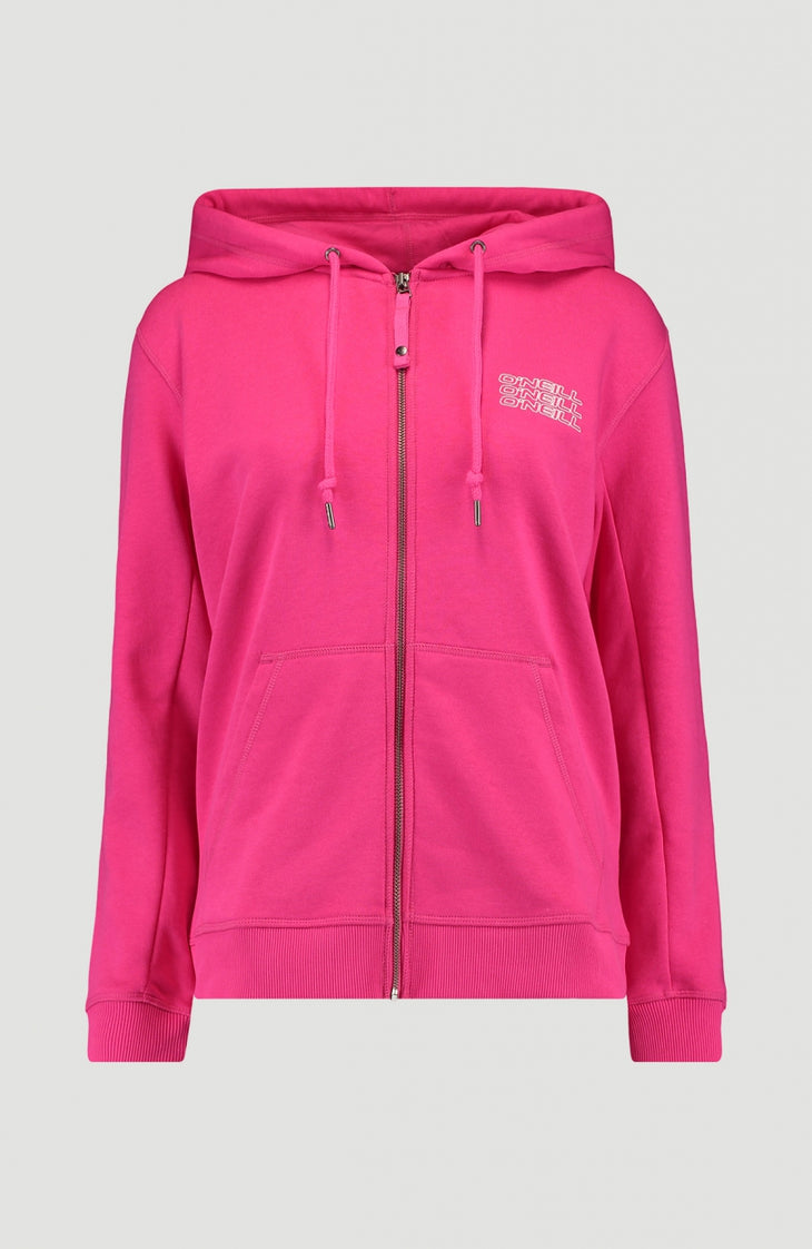 Triple Stack Full Zip Hoodie | Cabaret -A