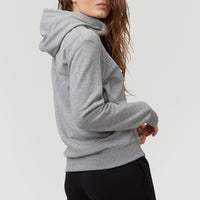 Triple Stack Full Zip Hoodie | Silver Melee -A