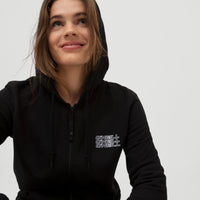 Triple Stack Full Zip Hoodie | BlackOut - A