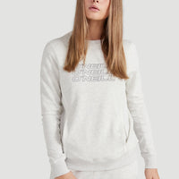 O'Neill Triple Stack Crew Sweatshirt | White Melee