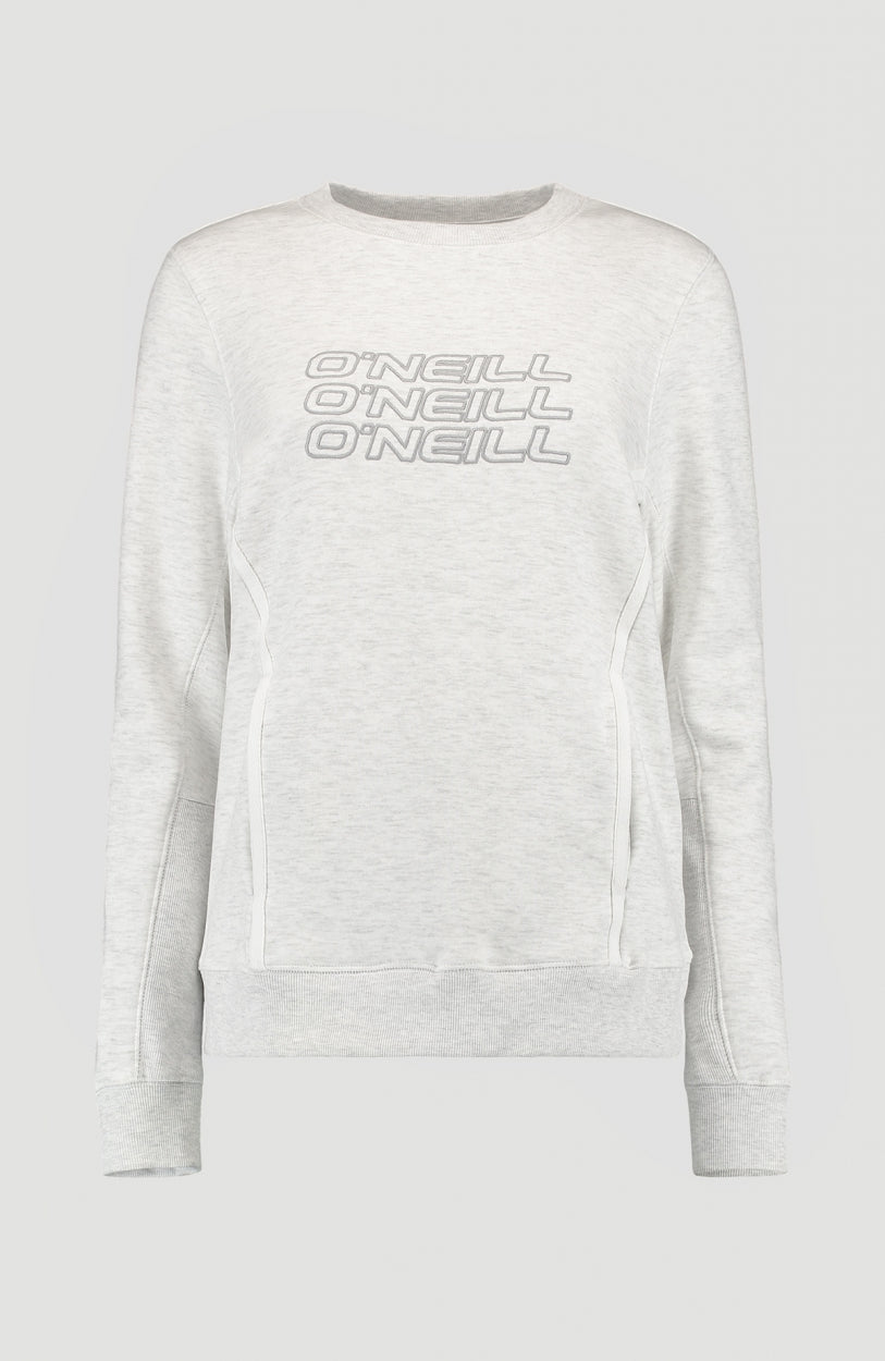 O'Neill Triple Stack Crew Sweatshirt | White Melee
