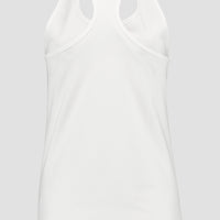 Triple Stack Racer Tanktop | Powder White