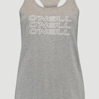 Triple Stack Racer Tanktop | Silver Melee -A