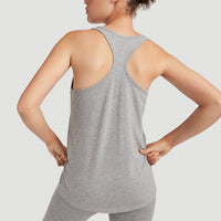 Triple Stack Racer Tanktop | Silver Melee -A