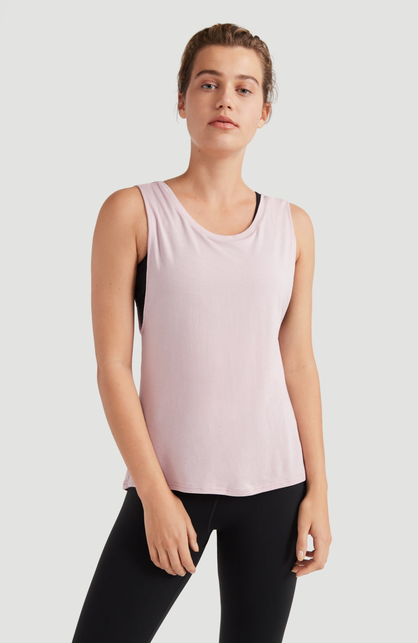 Yoga Flow Singlet | Keepsake Lilac