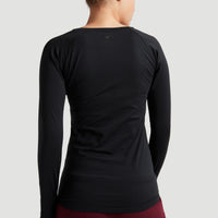 Yoga Longsleeve T-Shirt | BlackOut - A