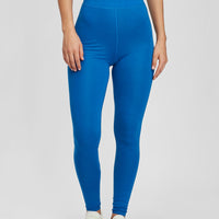 High Waist Legging | Ocean Blue