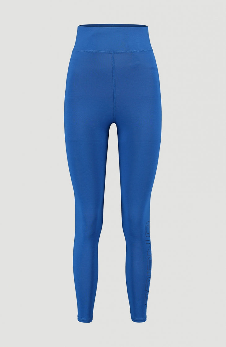 High Waist Legging | Ocean Blue