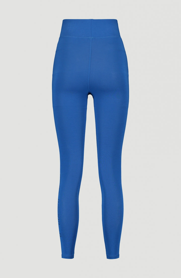 High Waist Legging | Ocean Blue