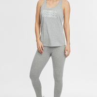 High Waist Legging | Silver Melee -A