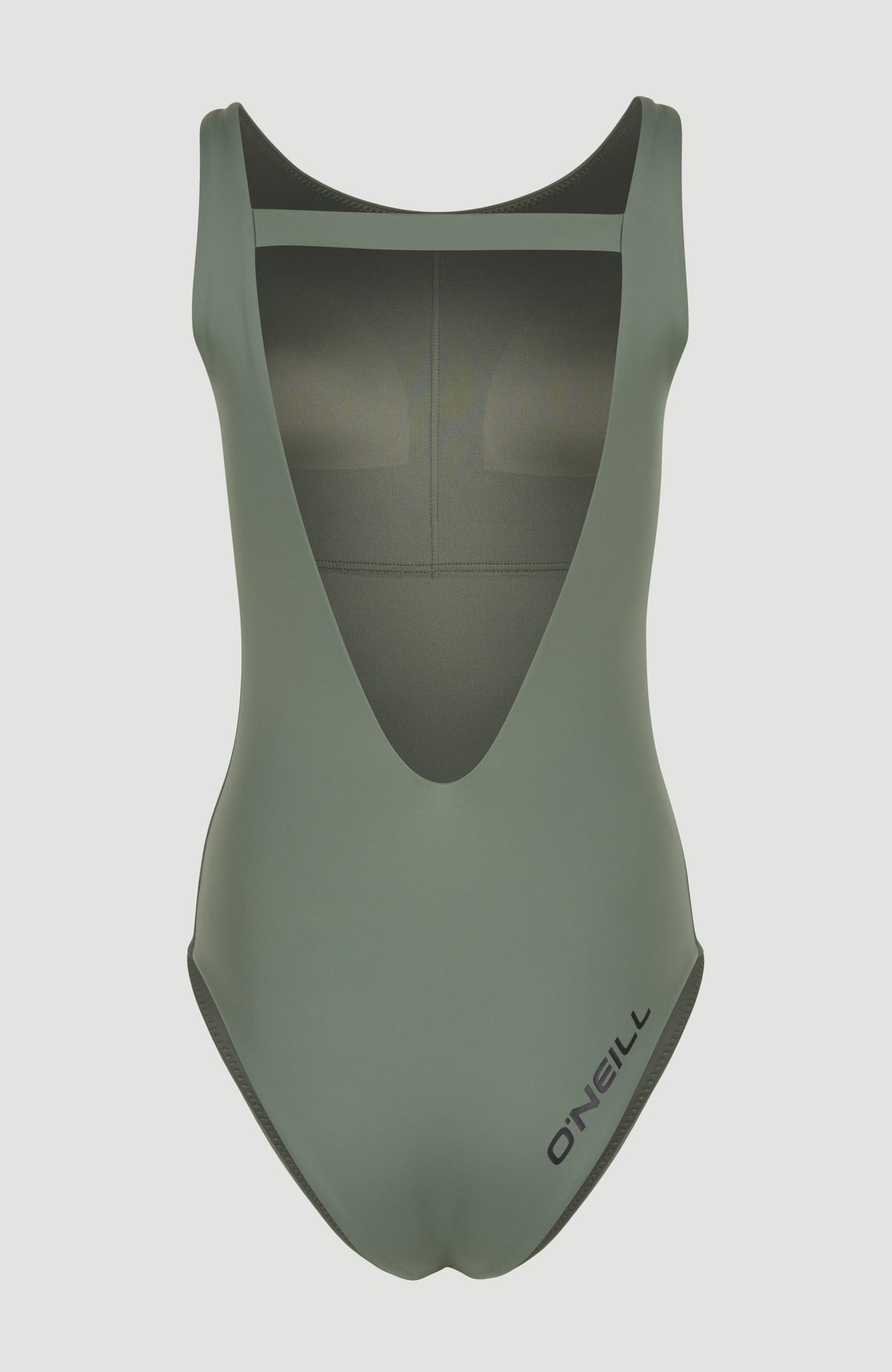 Logo High Neck Swimsuit | Lily Pad