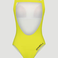 Logo High Neck Swimsuit | Limonata -A