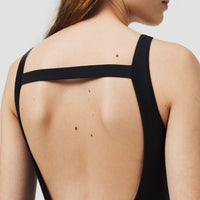 Logo High Neck Swimsuit | BlackOut - A