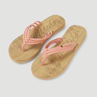 Ditsy Sandals | Georgia Peach