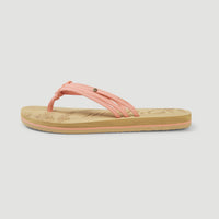 Ditsy Sandals | Georgia Peach