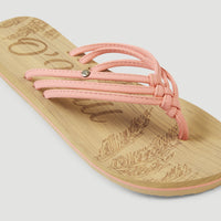 Ditsy Sandals | Georgia Peach