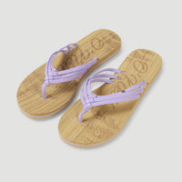 Ditsy Sandals | Purple Rose