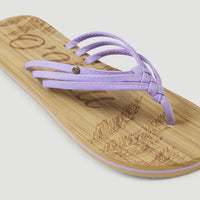 Ditsy Sandals | Purple Rose