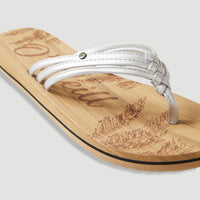 Ditsy Sandals | Silver