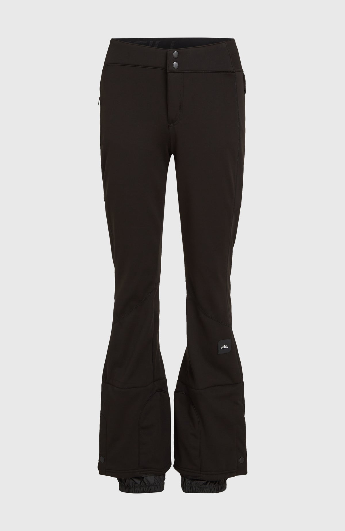 Blessed Softshell Hybrid Skinny Snow Pants | Black Out