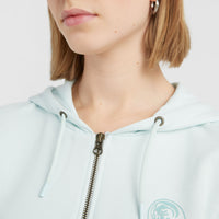 Circle Surfer Hoodie Jacket | Whispering Blue