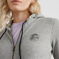 Circle Surfer Hoodie Jacket | Silver Melee