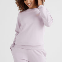 Circle Surfer Crew Sweatshirt | Lavendar Frost