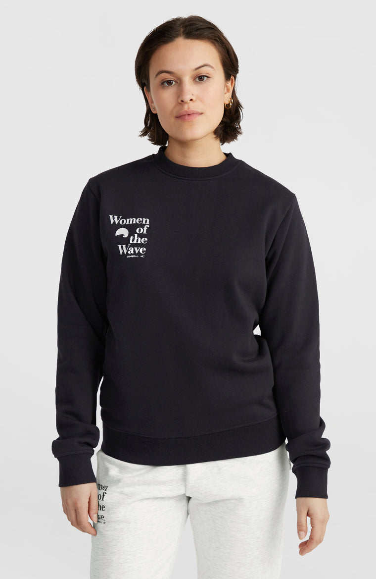 Women of the Wave Crew Sweatshirt | Black Out