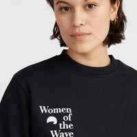 Women of the Wave Crew Sweatshirt | Black Out