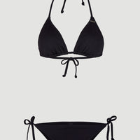 Essentials Capri Bondey Bikini Set | Black Out