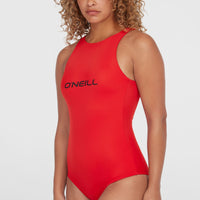 O'Neill Logo Swimsuit | Red Coat