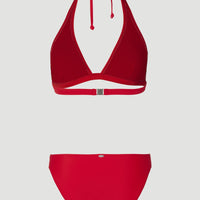 Essentials Maria Cruz Bikini Set | Red Coat