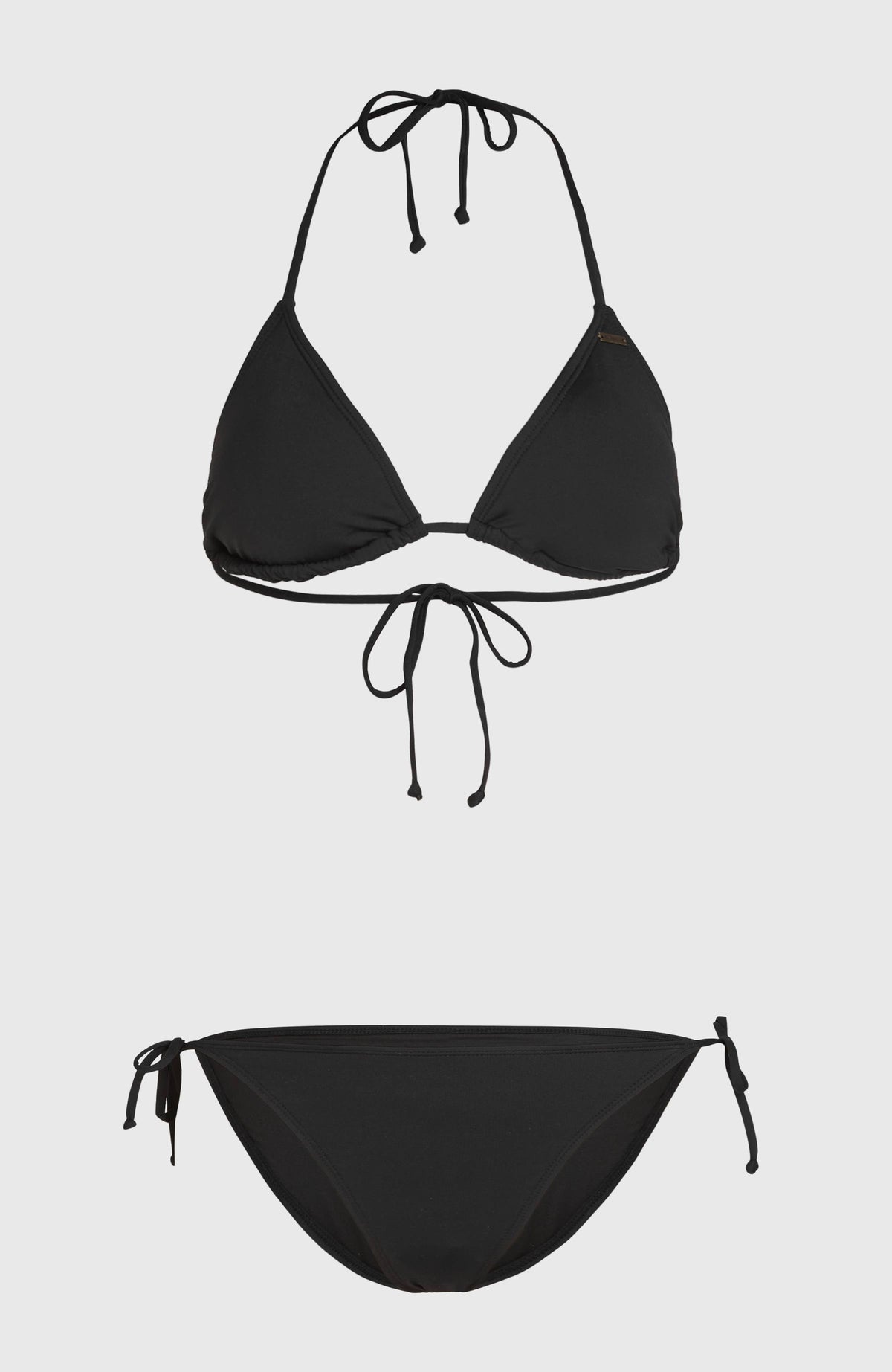 Essentials Capri Bondey Bikini Set | Black Out