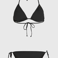 Essentials Capri Bondey Bikini Set | Black Out