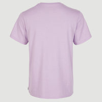 Essentials V-Neck T-Shirt | Purple Rose