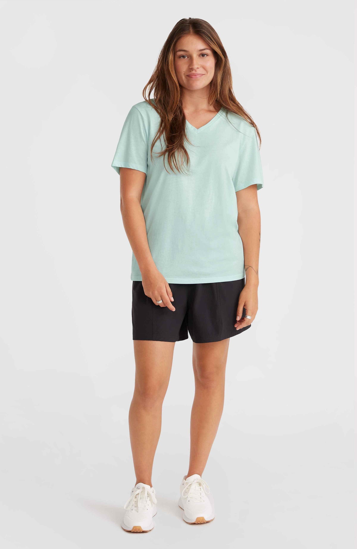 Essentials V-Neck T-Shirt | Soothing Sea