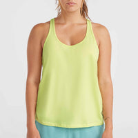 Essentials Racer Back Tanktop | Sunny Lime