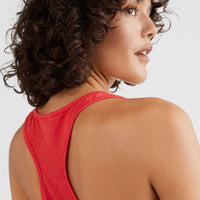 Essentials Racer Back Tanktop | Sunrise Red