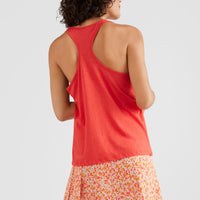 Essentials Racer Back Tanktop | Sunrise Red