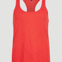 Essentials Racer Back Tanktop | Sunrise Red