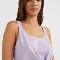 Essentials Racer Back Tanktop | Purple Rose